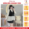 Áo Bầu Công Sở Dáng Baby Doll Khánh Vân