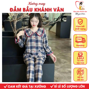 Bộ Đồ Bầu & Sau Sinh Chất Thô Mềm Khánh Vân