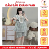 Bộ bầu và sau sinh cổ ren Khánh Vân