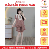 Bộ bầu và sau sinh cổ ren Khánh Vân
