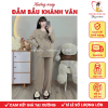 Bộ đồ bầu dài tay chất len lông thỏ Khánh Vân