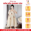 Đầm Váy Bầu Babydoll Cộc Tay Khánh Vân