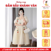 Đầm Váy Bầu Babydoll Cộc Tay Khánh Vân