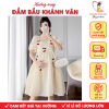 Đầm Váy Bầu Babydoll Cộc Tay Khánh Vân