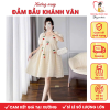 Đầm Váy Bầu Babydoll Cộc Tay Khánh Vân