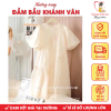 Đầm bầu thiết kế, váy bầu voan lụa Khánh Vân