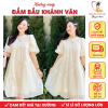 Đầm bầu thiết kế, váy bầu voan lụa Khánh Vân
