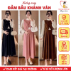 Đầm bầu, váy bầu thu đông Khánh Vân