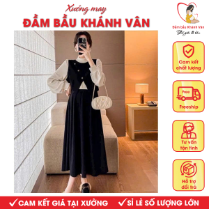 Đầm bầu, váy bầu thu đông Khánh Vân