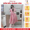 Đầm váy bầu công sở cộc tay Khánh Vân