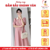 Đầm váy bầu công sở dáng suông Khánh Vân