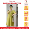 Đầm váy bầu công sở dáng suông Khánh Vân