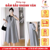 Đầm váy bầu công sở dáng suông Khánh Vân