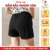 Quần đùi bầu mặc váy Khánh Vân