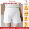 Quần đùi bầu mặc váy Khánh Vân