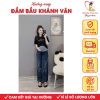 Quần jean bầu Khánh Vân