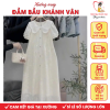 Váy Đầm Bầu Cổ Bèo Khánh Vân