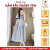 Váy bầu babydoll dáng dài Khánh Vân