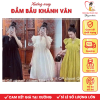 Váy bầu cộc tay cánh tiên Khánh Vân