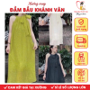 Váy bầu, đầm bầu cổ yếm Khánh Vân