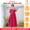 Váy bầu, đầm bầu cộc tay Khánh Vân