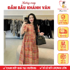 Váy bầu, đầm bầu cộc tay Khánh Vân