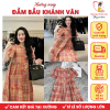 Váy bầu, đầm bầu cộc tay Khánh Vân