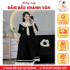 Váy bầu, đầm bầu cộc tay dáng xuông Khánh Vân