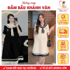 Váy bầu, đầm bầu cộc tay dáng xuông Khánh Vân