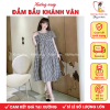 Váy bầu, đầm bầu cộc tay Khánh Vân