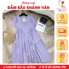 Váy bầu, đầm bầu cộc tay Khánh Vân