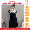 Váy bầu, đầm bầu công sở cổ bèo Khánh Vân