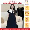 Váy bầu, đầm bầu công sở cổ bèo Khánh Vân
