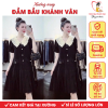 Váy bầu, đầm bầu công sở cổ bèo Khánh Vân