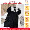 Váy bầu, đầm bầu công sở cổ bèo Khánh Vân