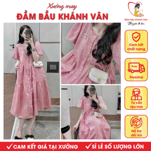 Váy đầm bầu Babydoll Khánh Vân
