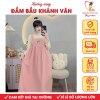 Váy đầm bầu giả yếm dài tay Khánh Vân