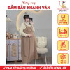 Váy đầm bầu giả yếm dài tay Khánh Vân